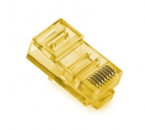  RJ 45 Merlion Yellow 100 (RJ45ML-YW/05358)