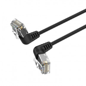 - Vention Cat6A UTP Rotate Right Angle 0,5  Black (IBOBD)