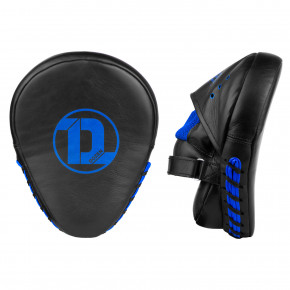  Dozen Monochrome Training Focus Mitts Black/Blue 3