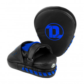  Dozen Monochrome Training Focus Mitts Black/Blue 5