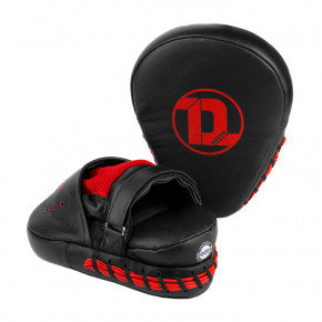  Dozen Monochrome Training Focus Mitts Black/Red 5