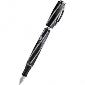  Visconti 37302DA07F Divina Royale Black FP 14K F