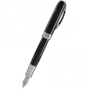  Visconti 48291A10FP Rembrandt Black Steel FP