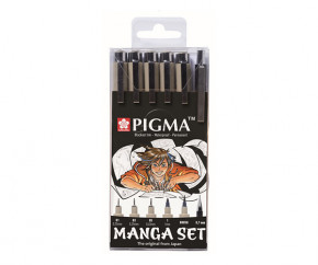   Sakura Pigma Micron Manga Tool Set 6 