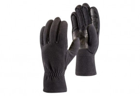  Black Diamond MidWeight Windbloc Fleece Gloves  Black L (1033-BD 801039.BLAK-L)