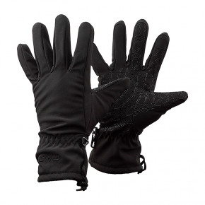  CMP WOMAN SOFTSHELL GLOVES 6.5 (6524828-U901)