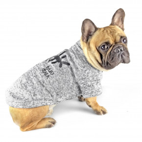    Dog Baby Fishbone Grey 2XL