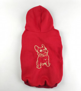    DogClub Frenchdog Red XL DogClub 1357717120 4