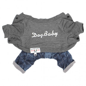    Pipitao Dogbaby Dark Grey  S 7