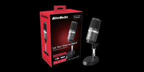  AVerMedia USB microphone AM310 Black (40AAAM310ANB)