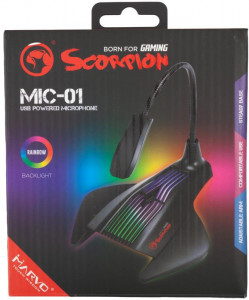  Marvo MIC-01 Multi-LED Black 5