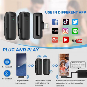 ̳    Epik J13 Bluetooth 3in1 Lightning Black 7