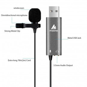  USB     Maono AU-UL20 Black/Grey 5