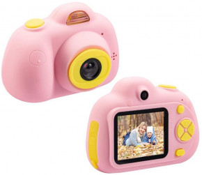   Upix Kids Camera SC02 Pink 3