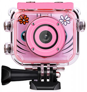   Upix Kids Camera SC08 Pink 4