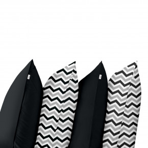   Cosas BLACK ZIGZAG GREY BLACK L (4822052032008)