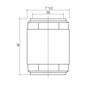   Rastelli 1 1/2 480VM040 3