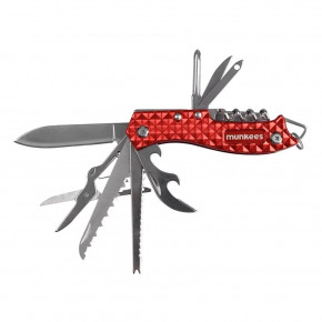 - Munkees Pocket Knife red (2580-RD)