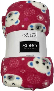  SOHO 200*230  Bear face red ()