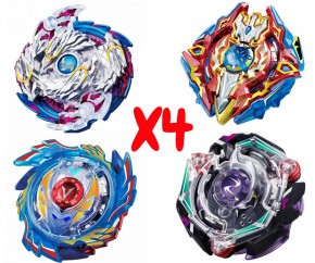   BEYBLADE ()  Xcalibur, Satan, Voltraek, Longinus 3    