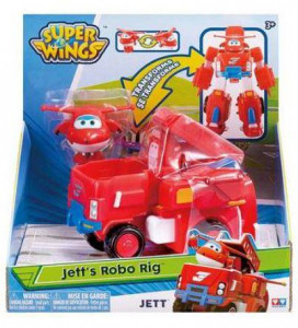   Super Wings Transforming Vehicles Jett (EU720311)