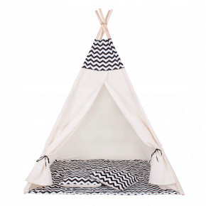  - Springos Tipi XXL TIP02 White/Black 11