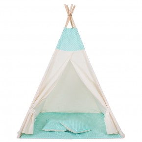  - Springos Tipi XXL TIP04 White/Mint 13