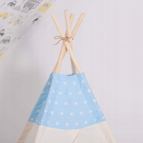  - Springos Tipi XXL TIP06 White/Sky Blue 18