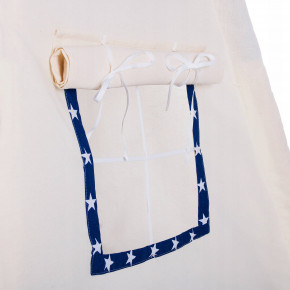  - Springos Tipi XXL TIP08 White/Blue 5