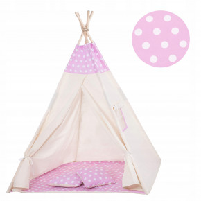  - Springos Tipi XXL TIP09 White/Pink 8