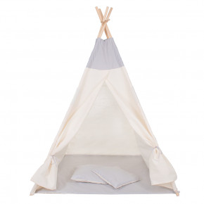  - Springos Tipi XXL TIP10 White/Grey 5