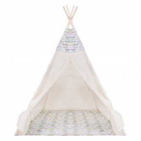  - Springos Tipi XXL TIP14 White/Mix 6