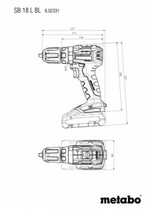   Metabo SB 18 L BL (602331500) 3