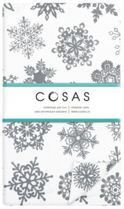   Cosas SNOWFLAKES GREY SnowflakesGrey_140q (4822052074756) 5