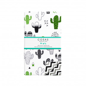   Cosas CACTUS GRAY GREEN ZIGZAG (CactusGrayGreen_zig_155q)