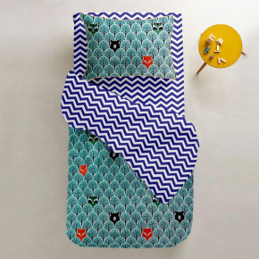   Cosas BEAR WOOD ZIGZAG BLUE (__22) 3