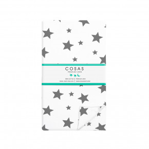 ϳ  Cosas  STAR BIG GREY WHITE (StarBigGrey_White_200q)