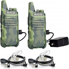   Retevis RT22 Walkie Talkies Two-Way Radios      ( 2 ) Camouflage (0)