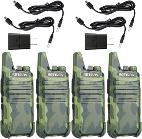  Retevis RT22 Two Way Radio   䳿   ( 4 ) Camouflage