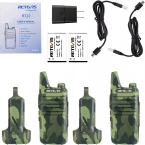  Retevis RT22 Two Way Radio   䳿   ( 4 ) Camouflage 9