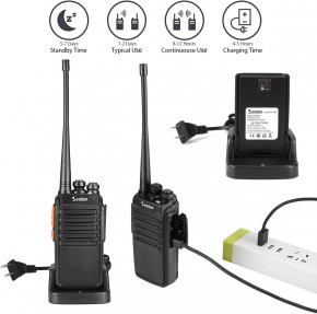   Topsung Long Range Walkie Talkies, Weather Alert,         ( 4 ) (5)