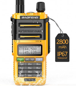  Baofeng UV-9R Pro Yellow