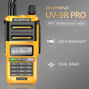  Baofeng UV-9R Pro Yellow 5