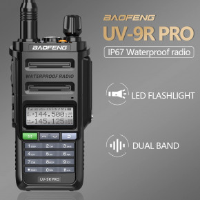   Baofeng UV-9R Pro Black 9