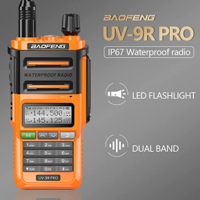   Baofeng UV-9R Pro Orange 5