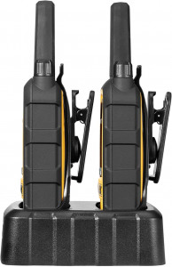  2  DeWalt Heavy Duty Walkie-Talkie DXFRS800 8