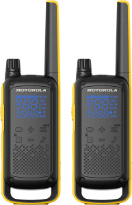  Motorola T475 Extreme Two-Way Radio Black W/Yellow ( 2 .)