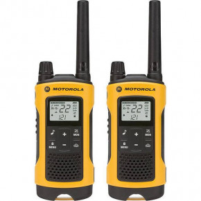  Motorola T402 Talkabout Rechargeable Two-Way Radios,  2 