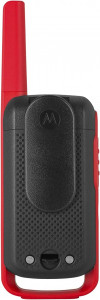  Motorola T210 Two-Way Radio Black W/Red ( 2 ) 5