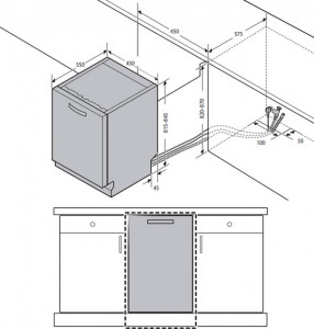   Samsung DW50R4040BB/WT 13